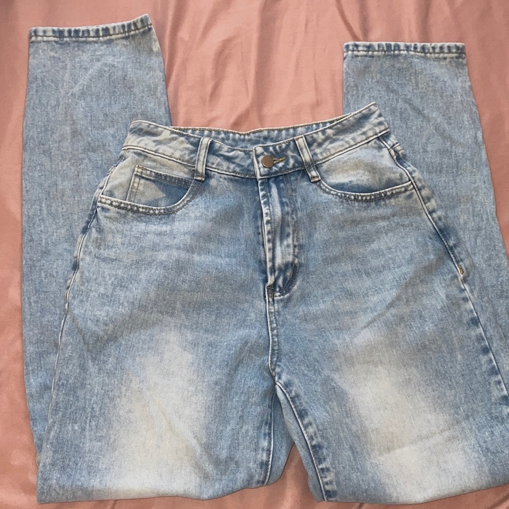 Light wash shein jeans